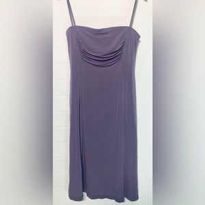 Laundry by Design Strapless Midi Dress Purple